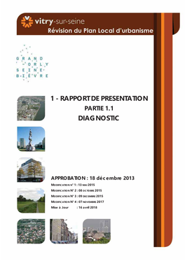 1 - Rapport De Presentation Partie 1.1 Diagnostic