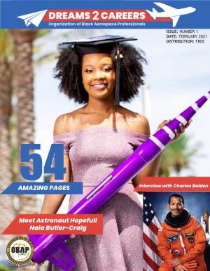 Meet Astronaut Hopefull Naia Butler-Craig 54AMAZING PAGES