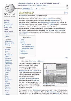 Wikipedia, the Free Encyclopedia