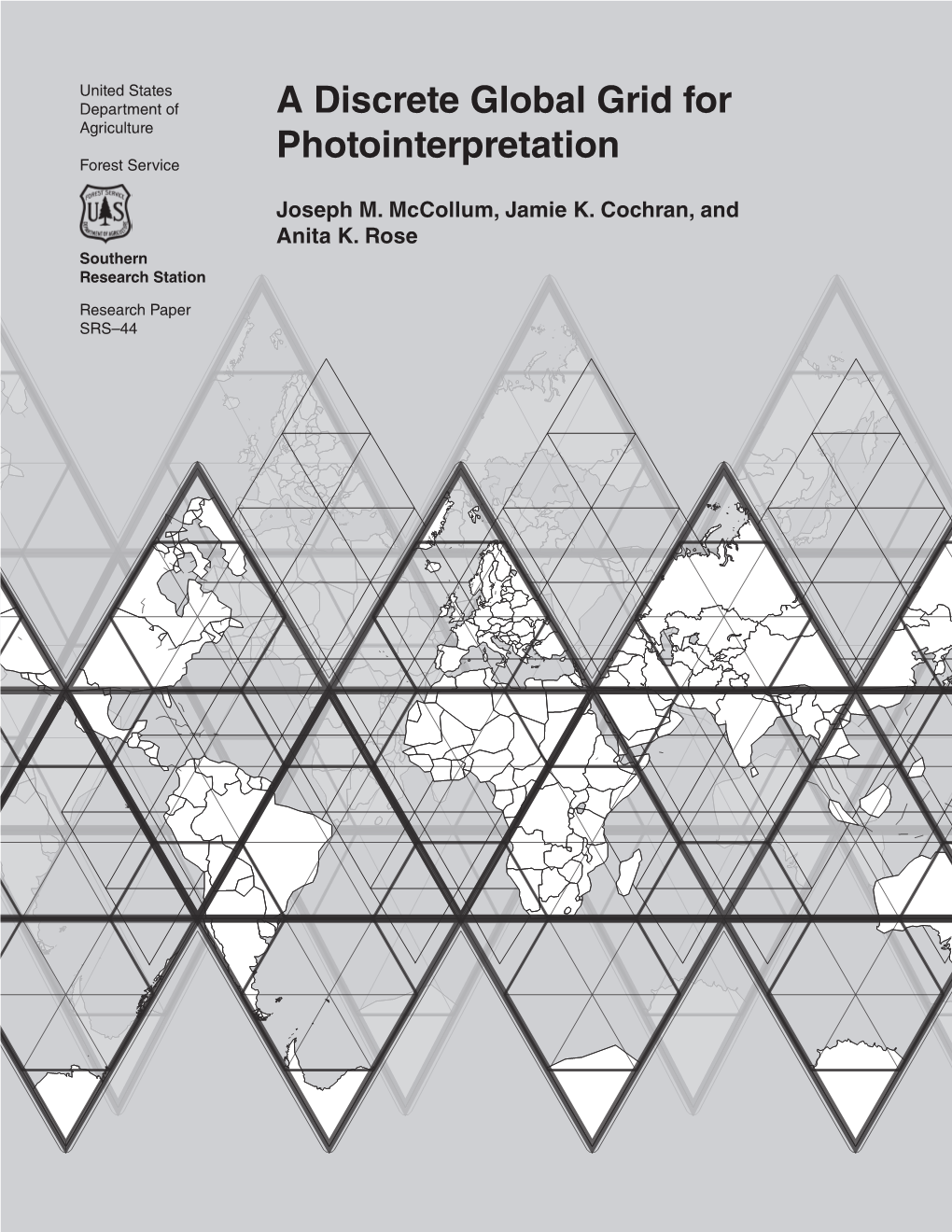 A Discrete Global Grid for Photointerpretation