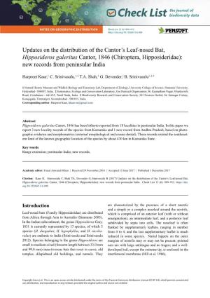Updates on the Distribution of the Cantor's Leaf
