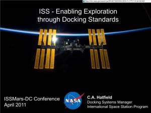 ISS - Enabling Exploration Through Docking Standards