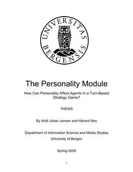 The Personality Module