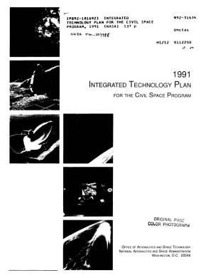 Integrated Technology Plan for the Civil Space Program