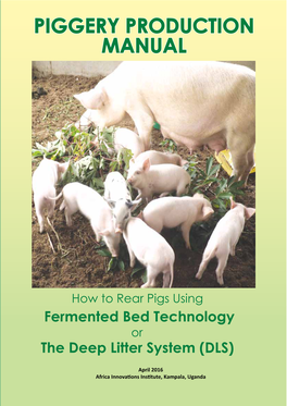 Piggery Production Manual