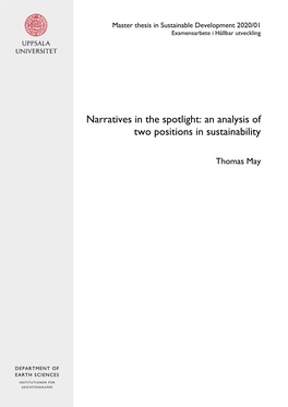Narratives in the Spotlight: an Analysis Of