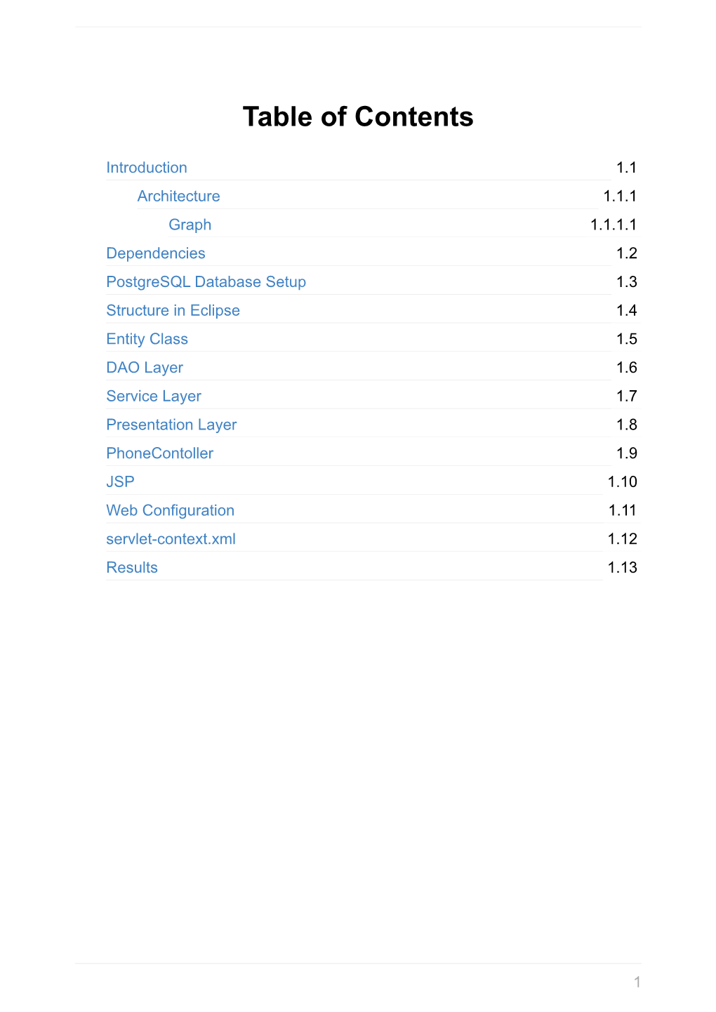 Spring MVC with Hibernate and Postgresql