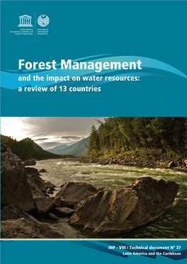 Forest Management and the Impact on Water Resources: a Review of 13 Countries