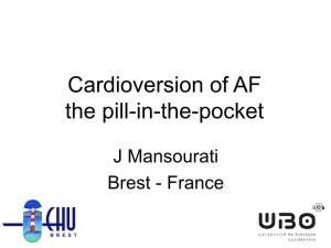 Cardioversion of AF the Pill-In-The-Pocket