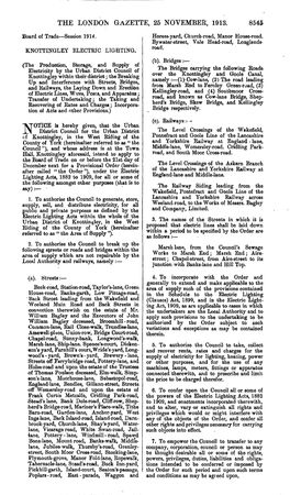 The London Gazette, 25 November, 1913. 8545