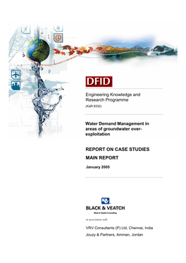 Report on Case Studies Main Report