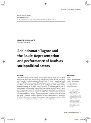 Rabindranath Tagore and the Bauls