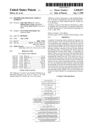 United States Patent 19 11 Patent Number: 5,948,027 Oliver, Jr
