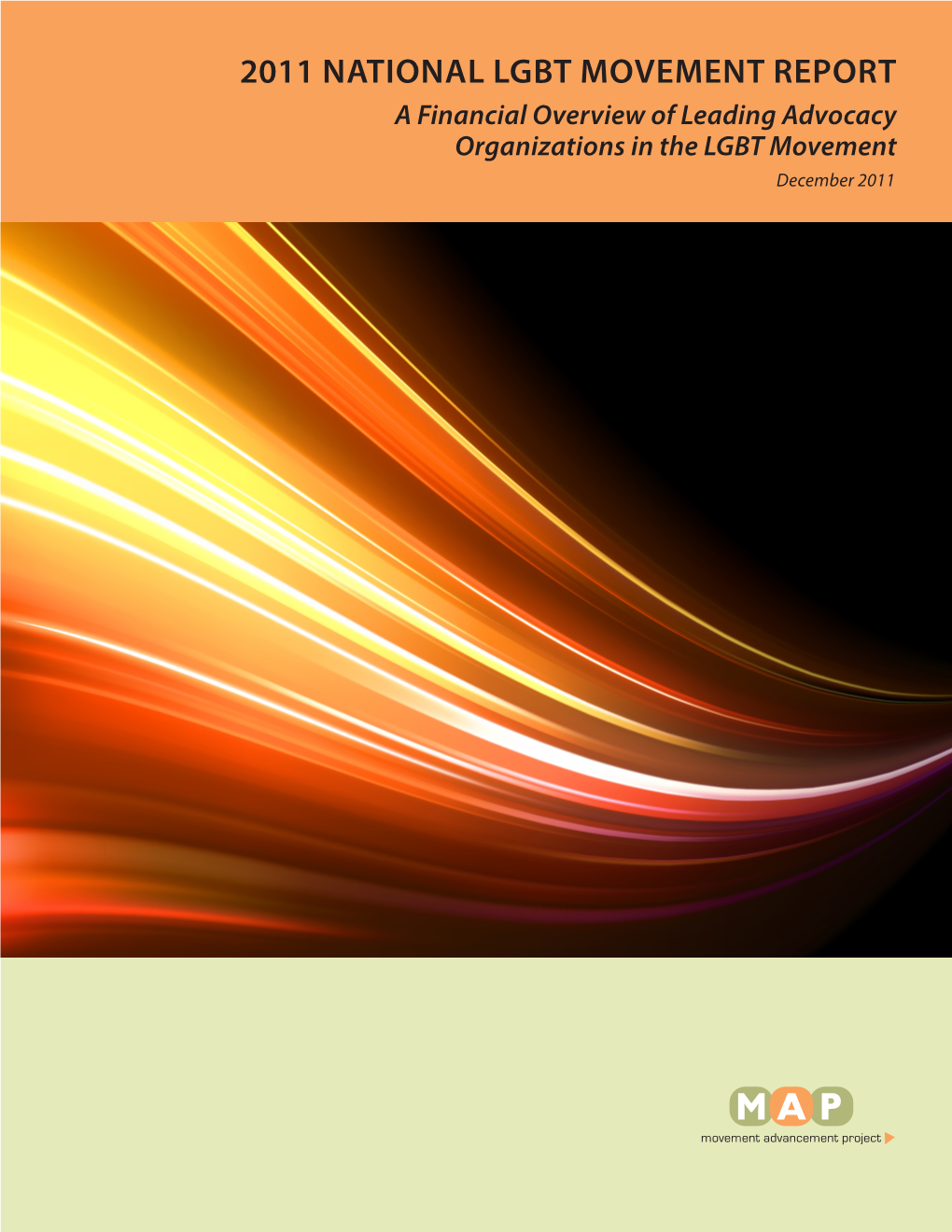 2011 National Lgbt Movement Report