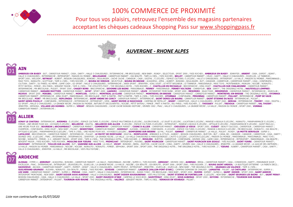 100% Commerce De Proximité