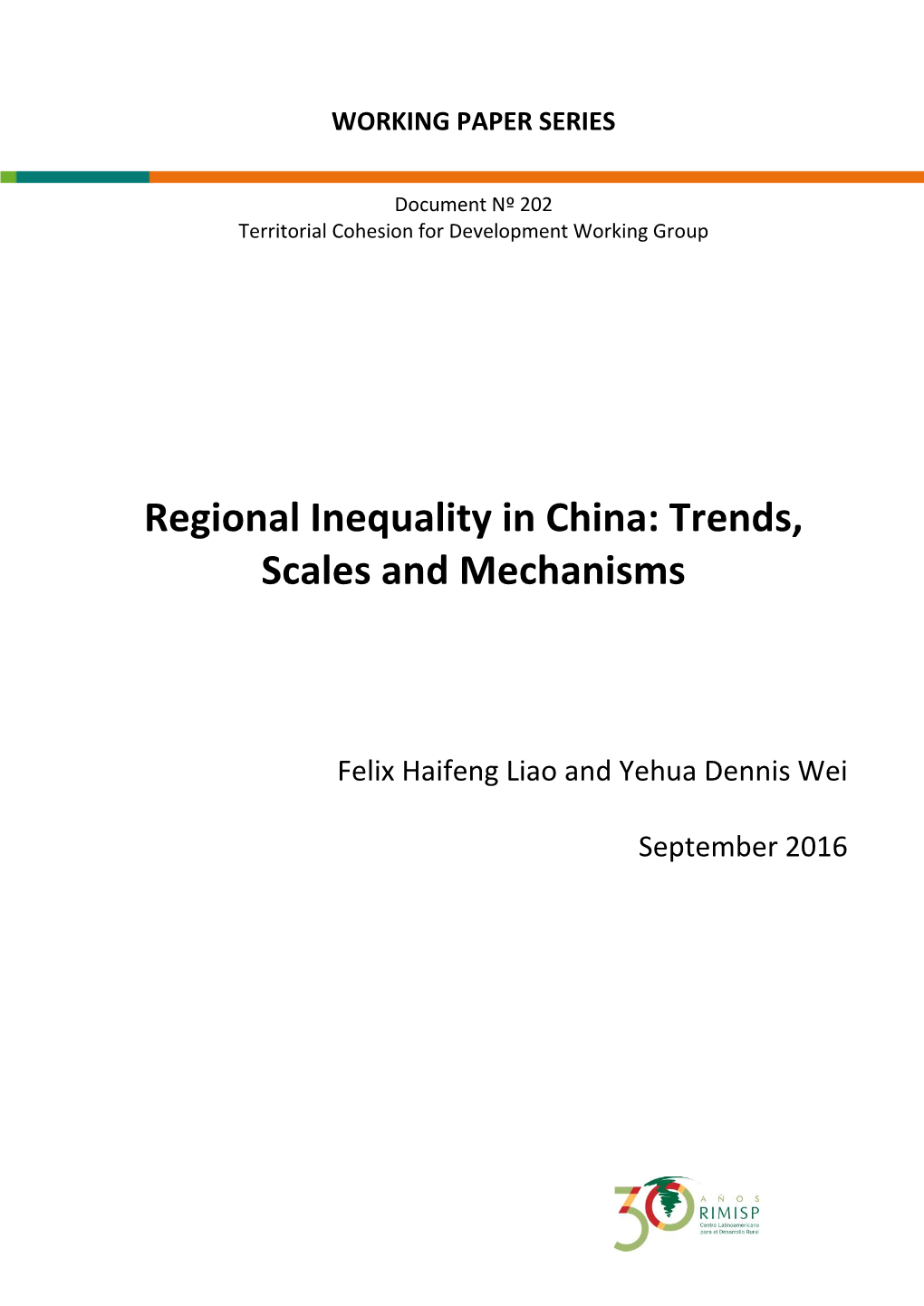 regional inequality in china a case study of jiangsu province