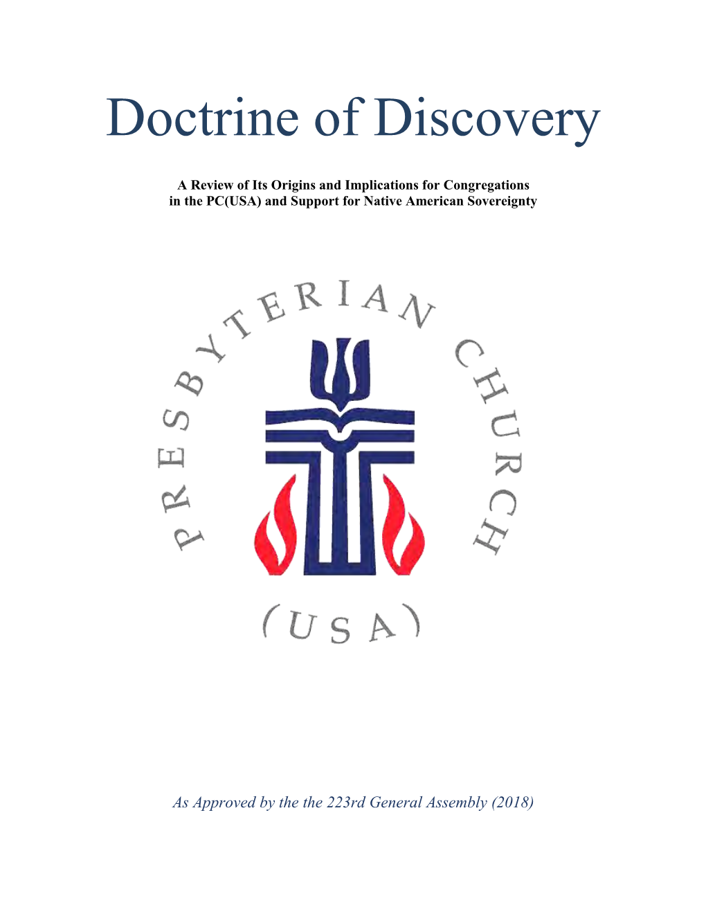 Doctrine of Discovery
