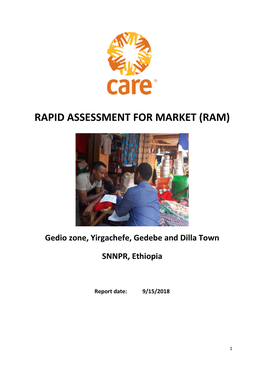 Rapid Assessment for Market (Ram)