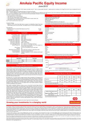 Amasia Pacific Equity Income June 2015