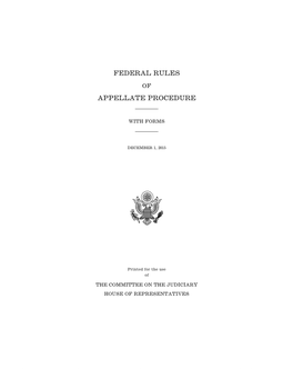 Federal Rules Appellate Procedure