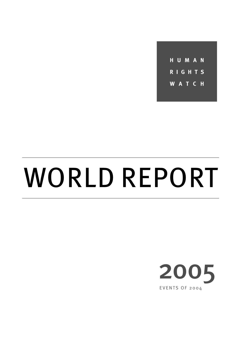 World Report 2005