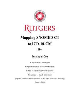 Mapping SNOMED CT to ICD-10-CM By