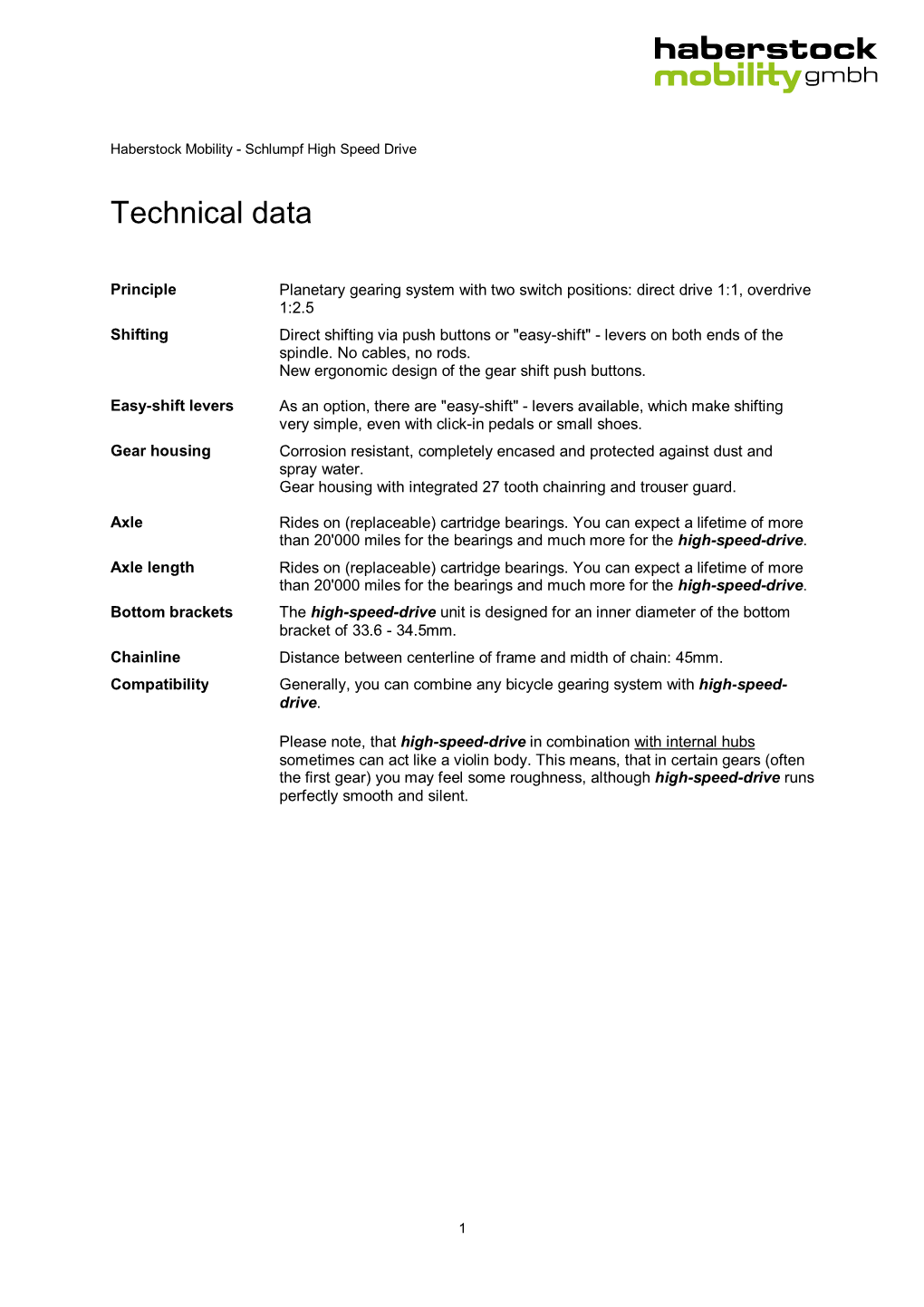 Technical -Data-Schlumpf-High-Speed-Drive