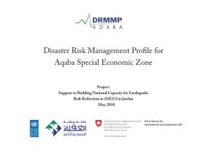 Disaster Risk Management Profile for Aqaba Special Economic Zone