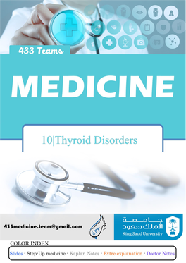 9| Thyroid Disorders 10