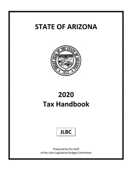 JLBC Tax Handbook, 2020