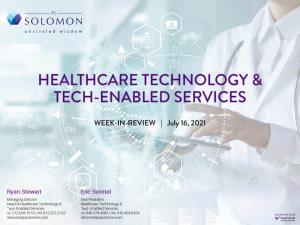Healthcare Technology & Tech-Enabled Services