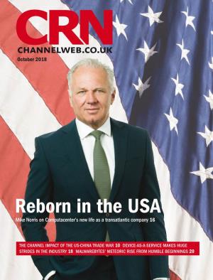 Reborn in the USA Mike Norris on Computacenter’S New Life As a Transatlantic Company 16