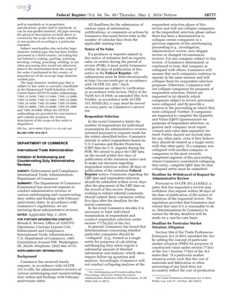 Federal Register/Vol. 84, No. 85/Thursday, May 2, 2019/Notices