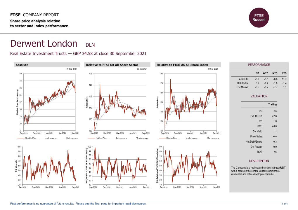 FTSE Factsheet