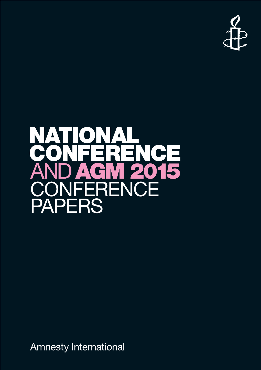 National Conference and Agm 2015 Conference Papers