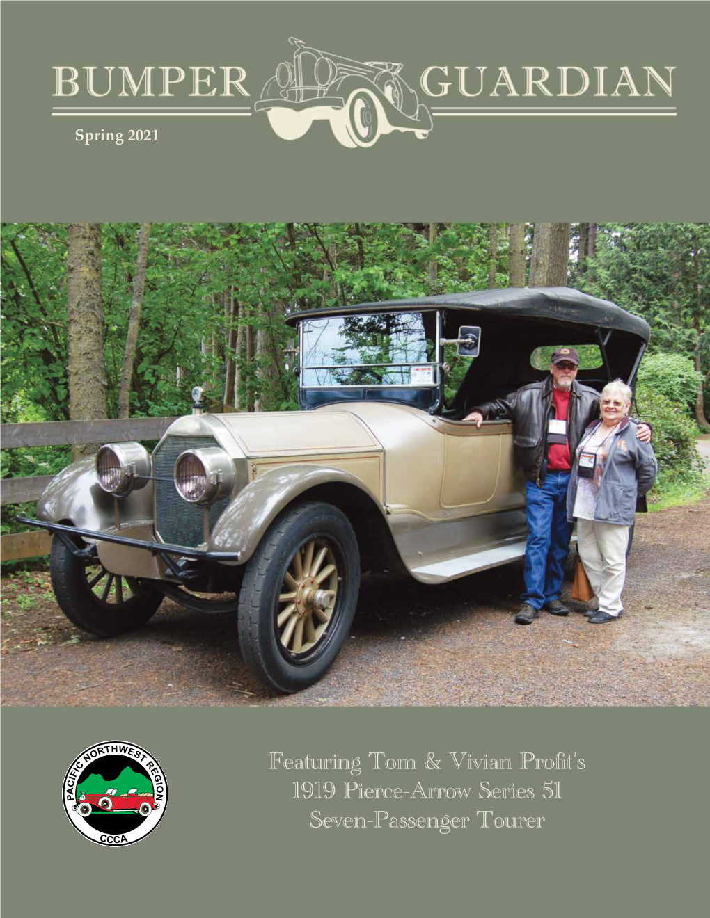 Featuring Tom & Vivian Profit's 1919 Pierce-Arrow Series 51 Seven-Passenger Tourer
