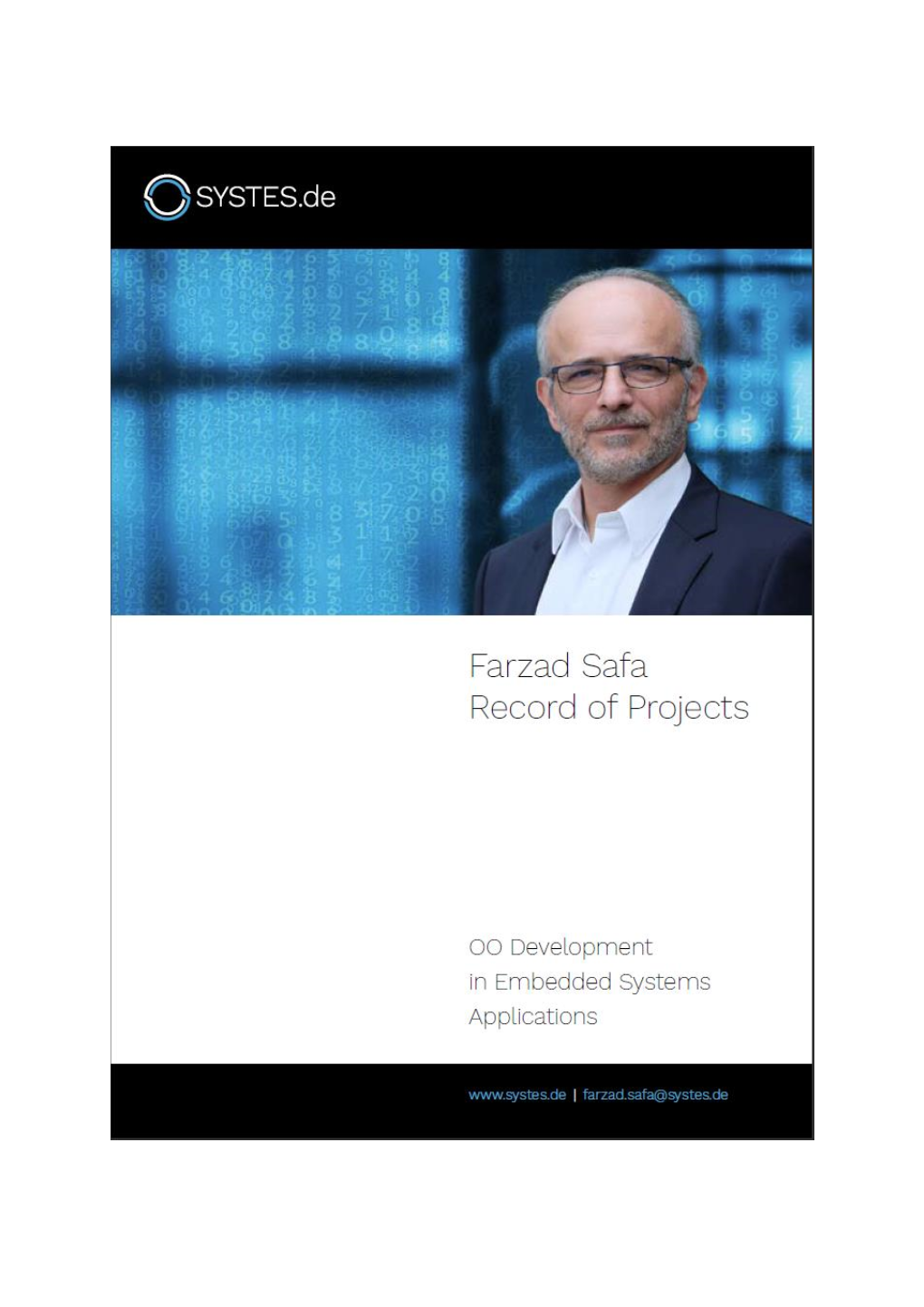 Farzad Safa – Record of Projects July 2020 - Page 1/11