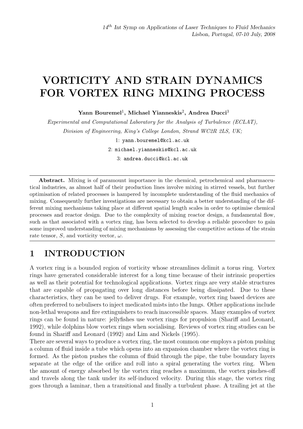 Vorticity and Strain Dynamics for Vortex Ring Mixing Process