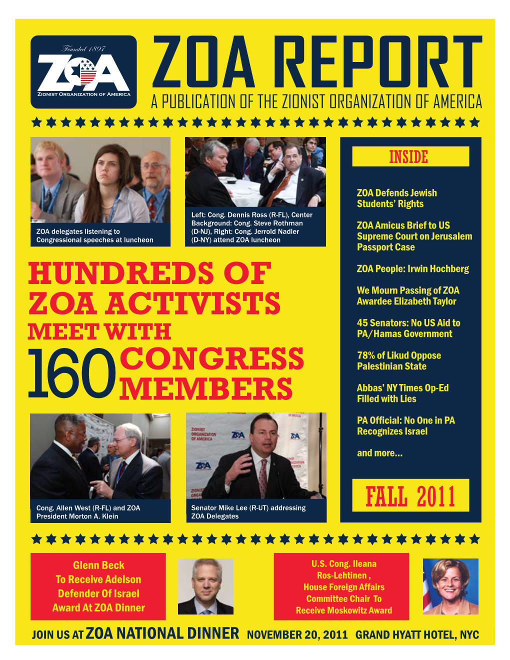 Congress Members Hundreds of Zoa Activists