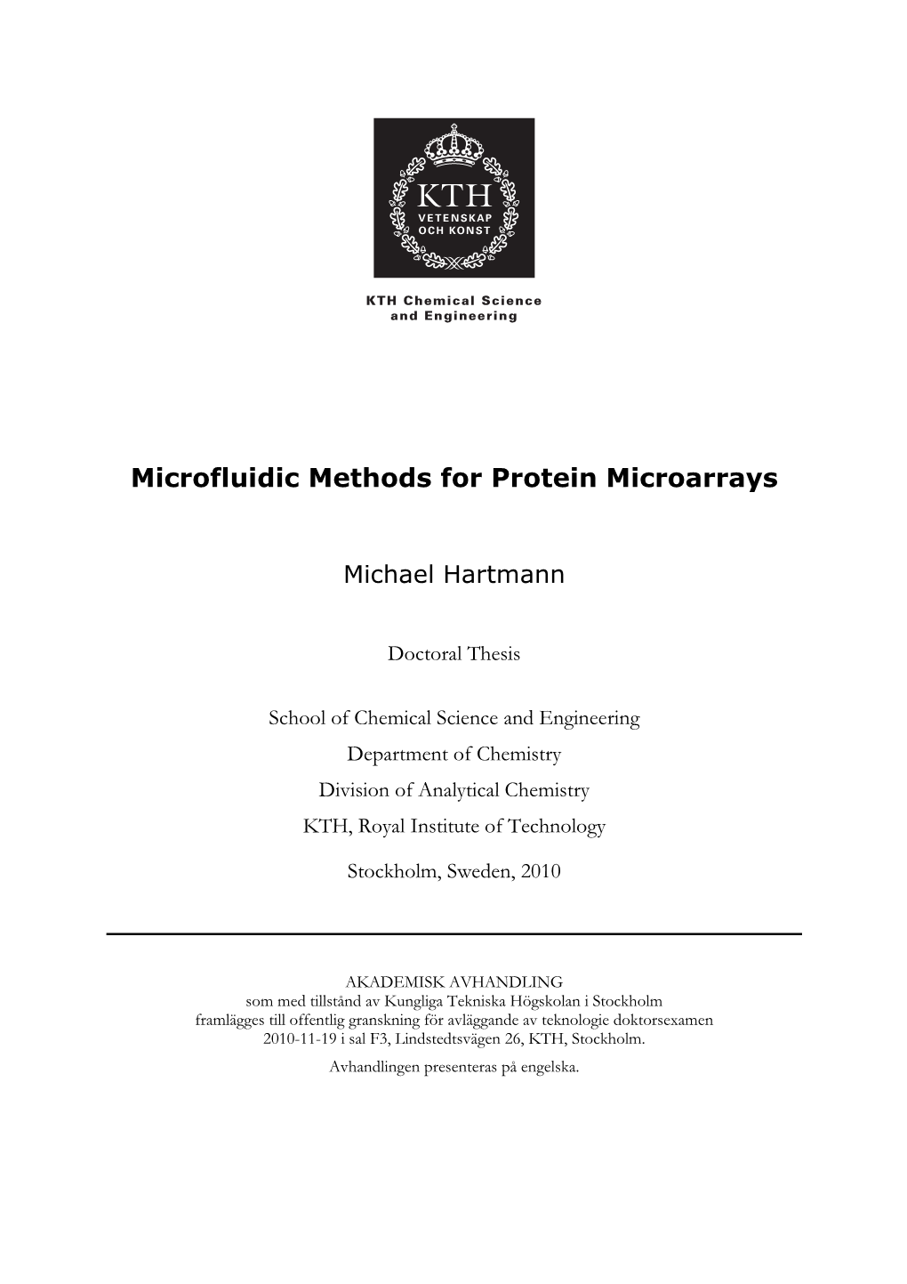 Microfluidic Methods for Protein Microarrays