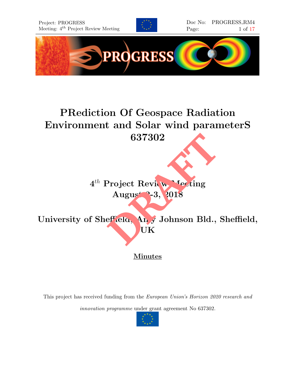 Prediction of Geospace Radiation Environment and Solar Wind Parameters 637302
