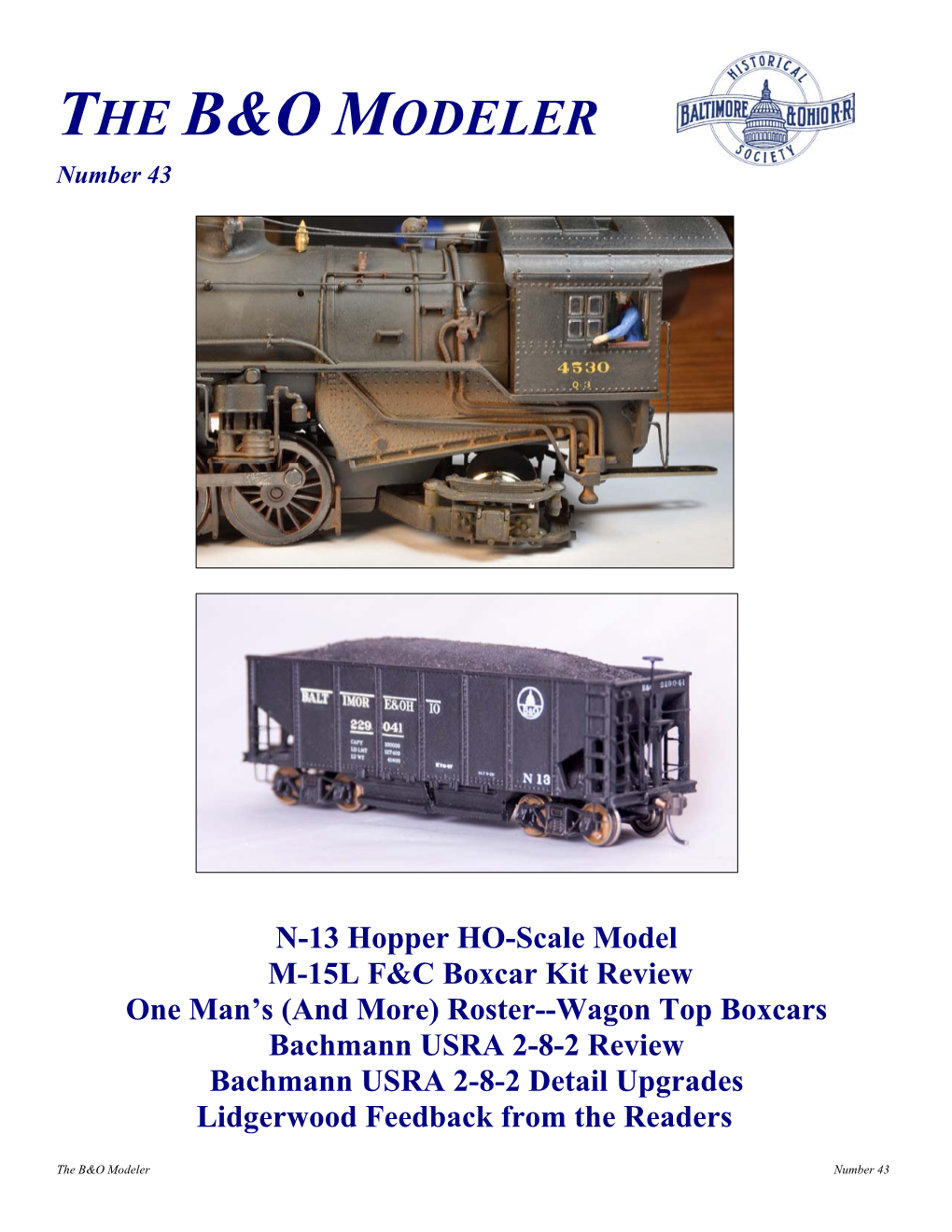 N-13 Hopper HO-Scale Model