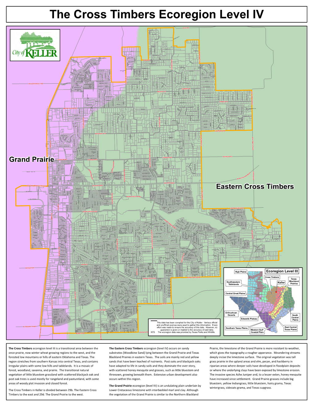 The Cross Timbers Ecoregion Level IV