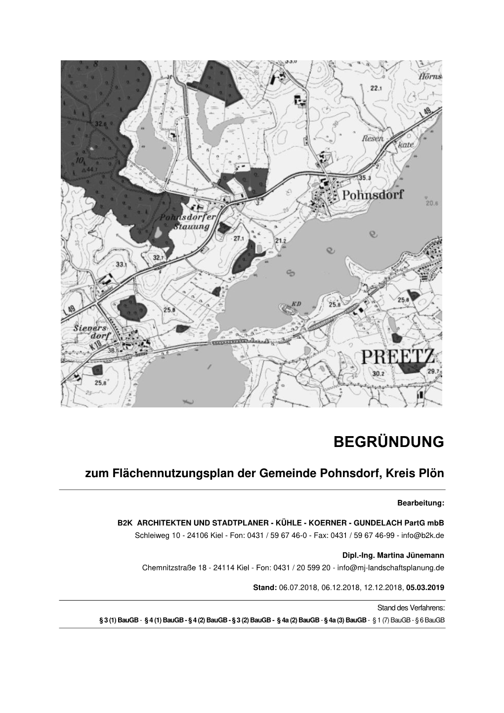 FN Pohnsdorf-Neuauslegung UB , Entwurf 12.11