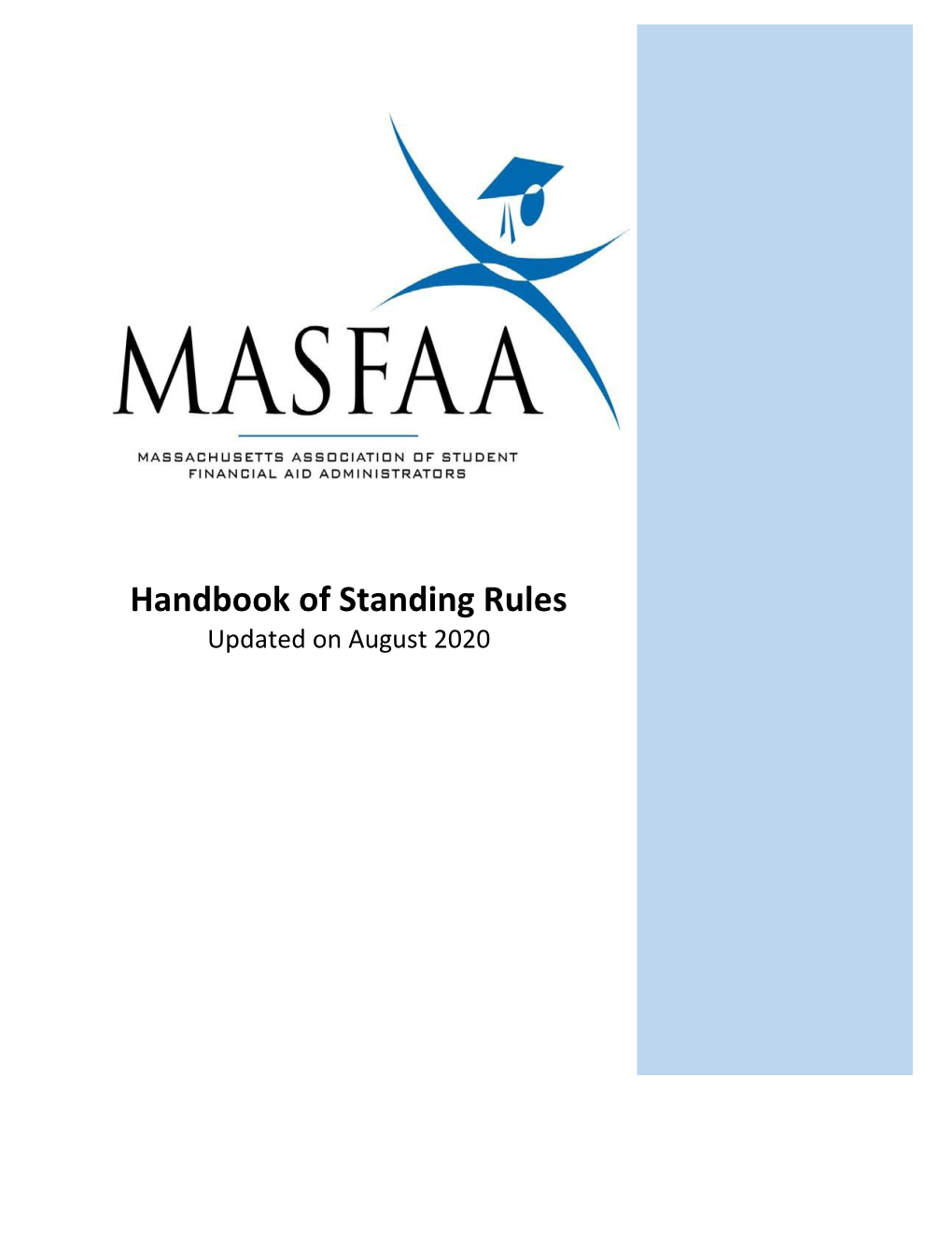 MASFAA Handbook 2020