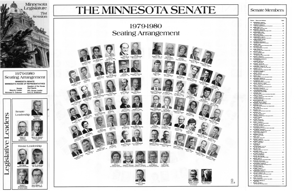 THE MINNESOTA SENATE Session