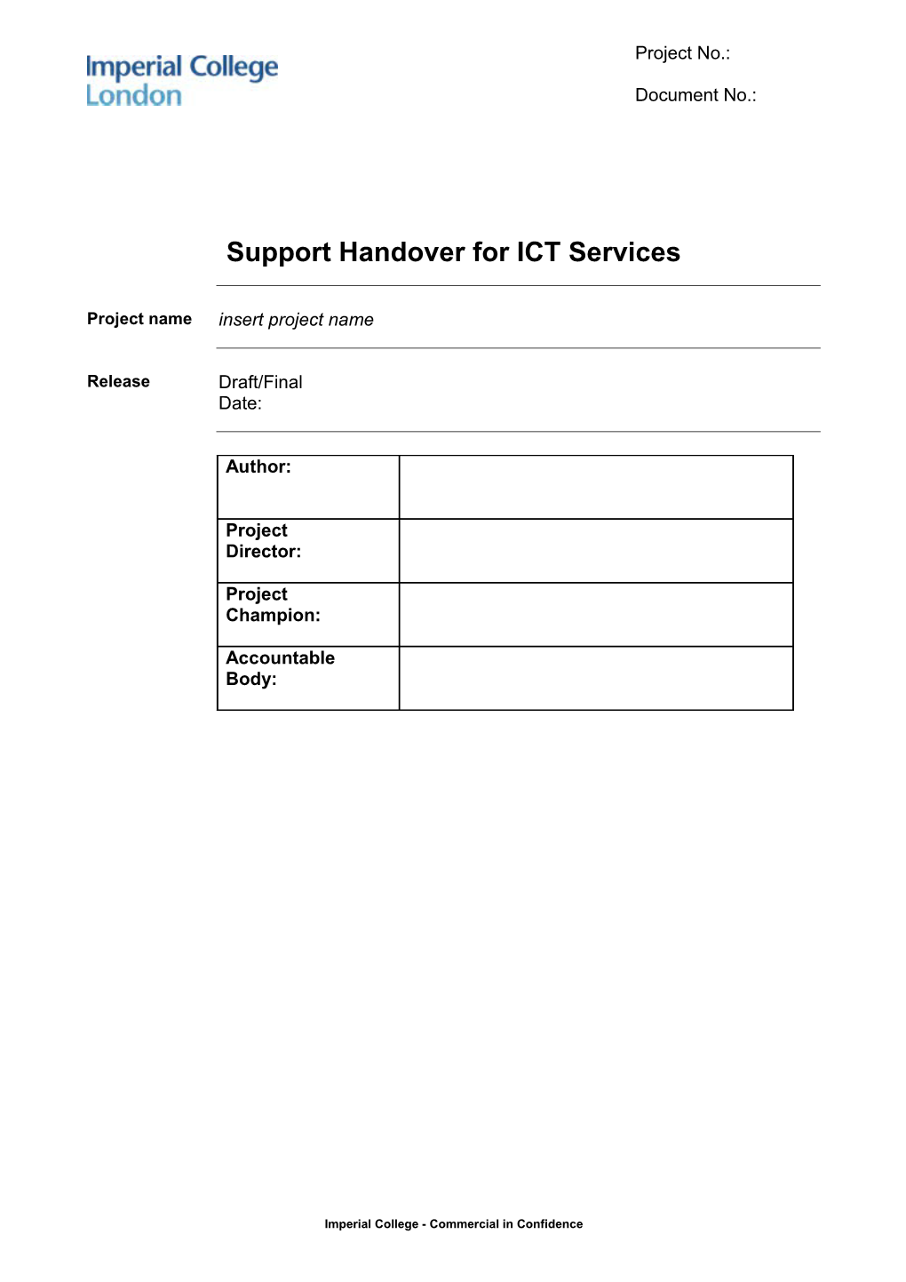 Platform Requirements Specification