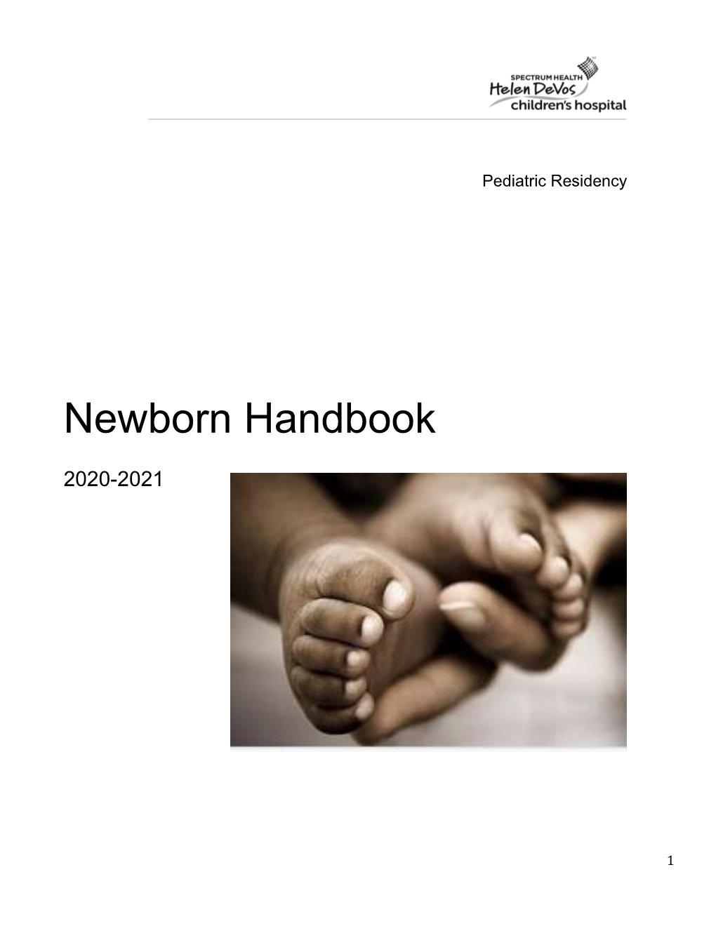 Newborn Handbook