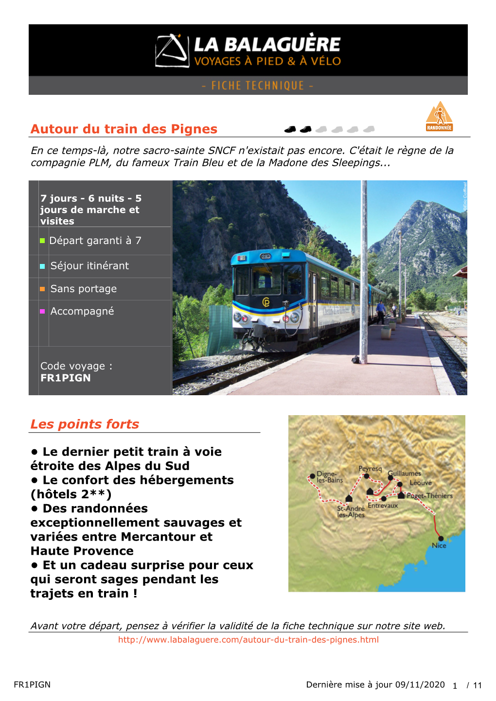 Autour Du Train Des Pignes Les Points Forts