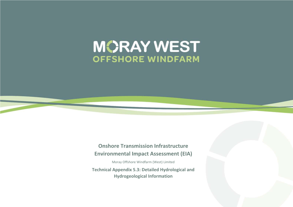 Onshore Transmission Infrastructure Environmental Impact Assessment